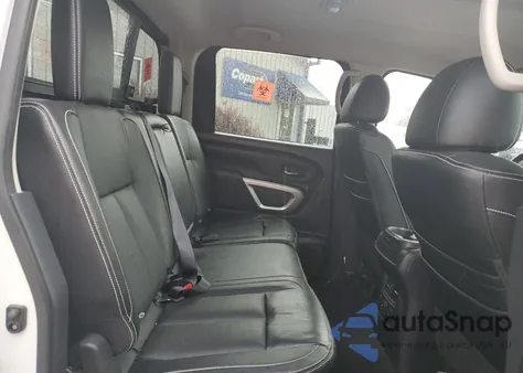 2018 Nissan Titan Sv z USA, uszkodzony, nr VIN 1N6AA1E57JN551507